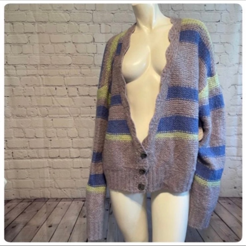 Free People FINE TIME CARDIGAN SIZE MEDIUM NWT - Picture 7 of 9